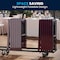 Flash Furniture Mahogany Resin Folding Chair, PK4 4-LE-L-1-MAH-GG - alternate 4